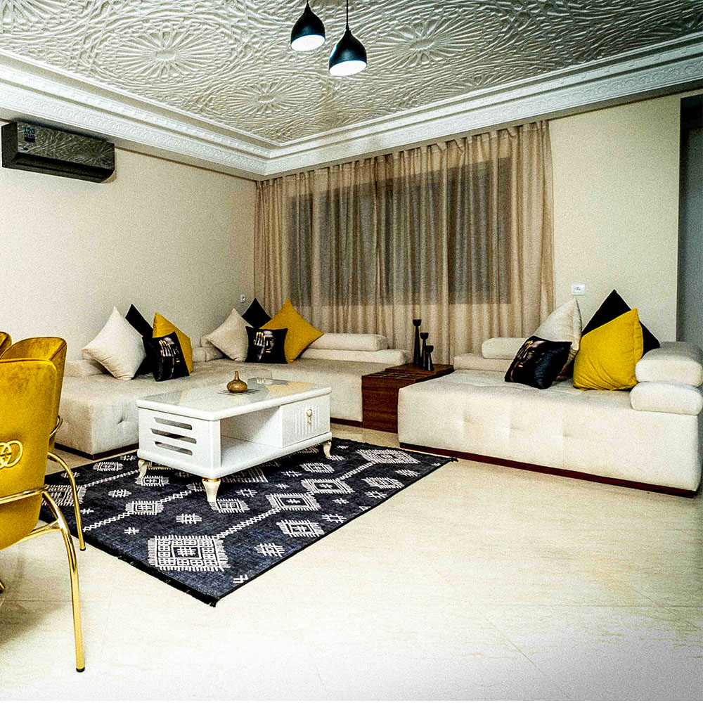 Luxury Retreatwith traditional Moroccan tiles and modern fixtures – Golden Sky Home Béni Mellal