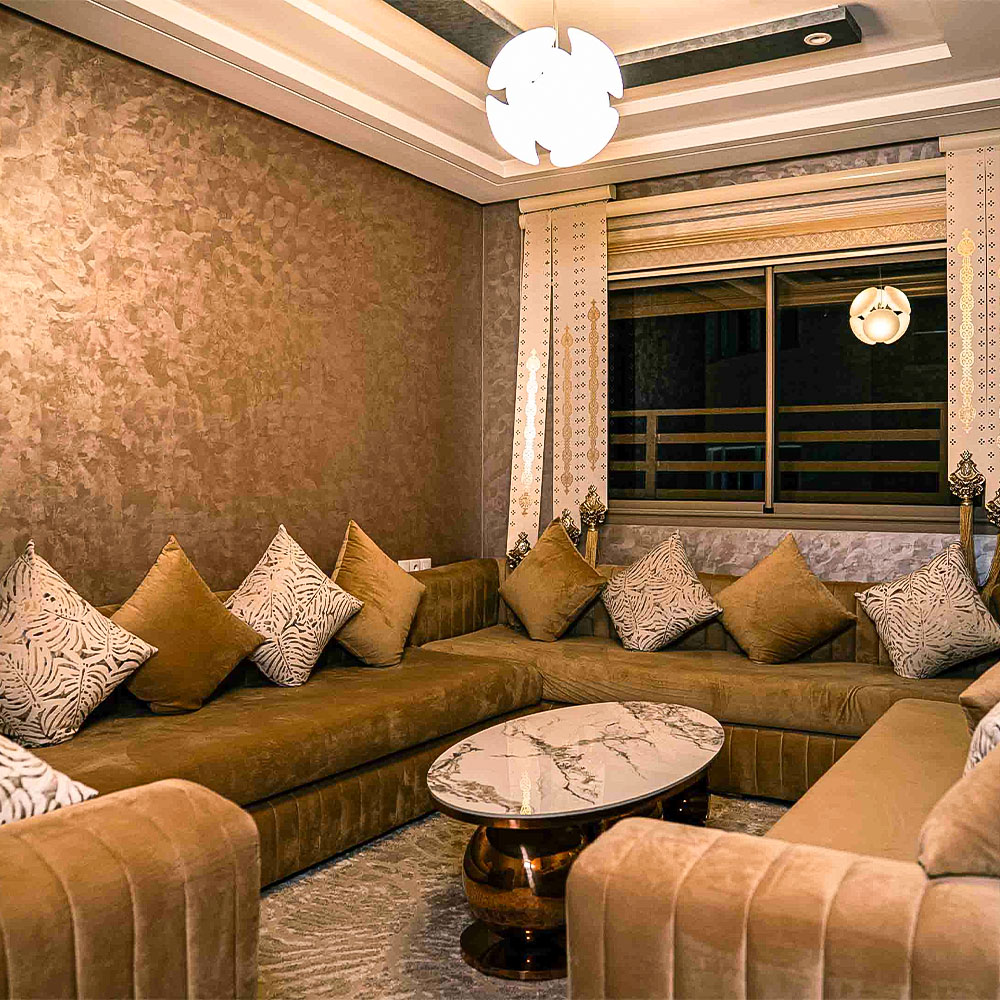 Artistic lighting fixtures with traditional Moroccan lanterns and modern design – Golden Sky Home Béni Mellal